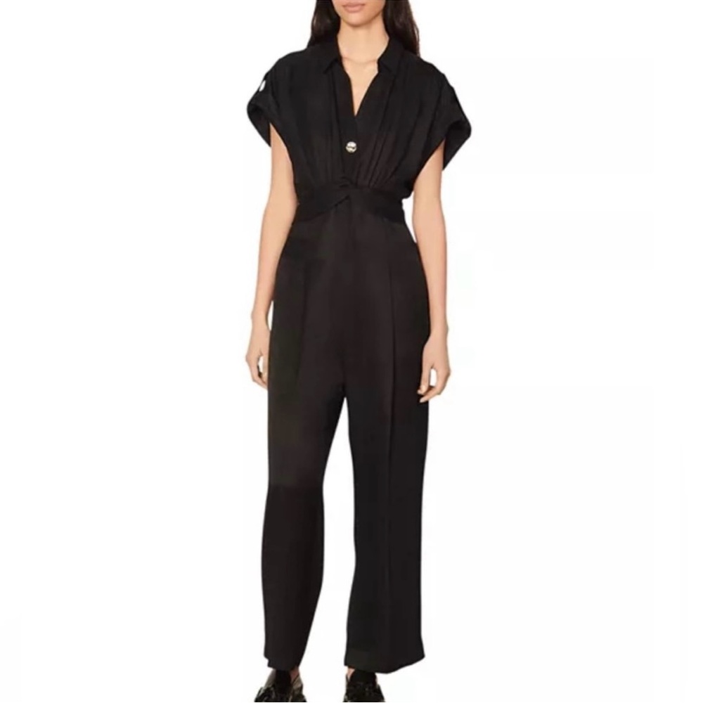 NWOT Black Sandro Jumpsuit